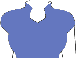 Stand-up-Collar-with-Sweetheart-neck